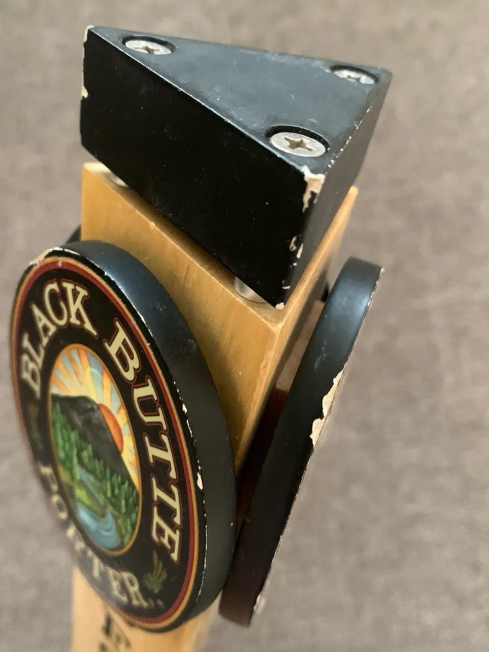 Deschutes Black Butte Porter Wooden Tap Handle Brewery Barware